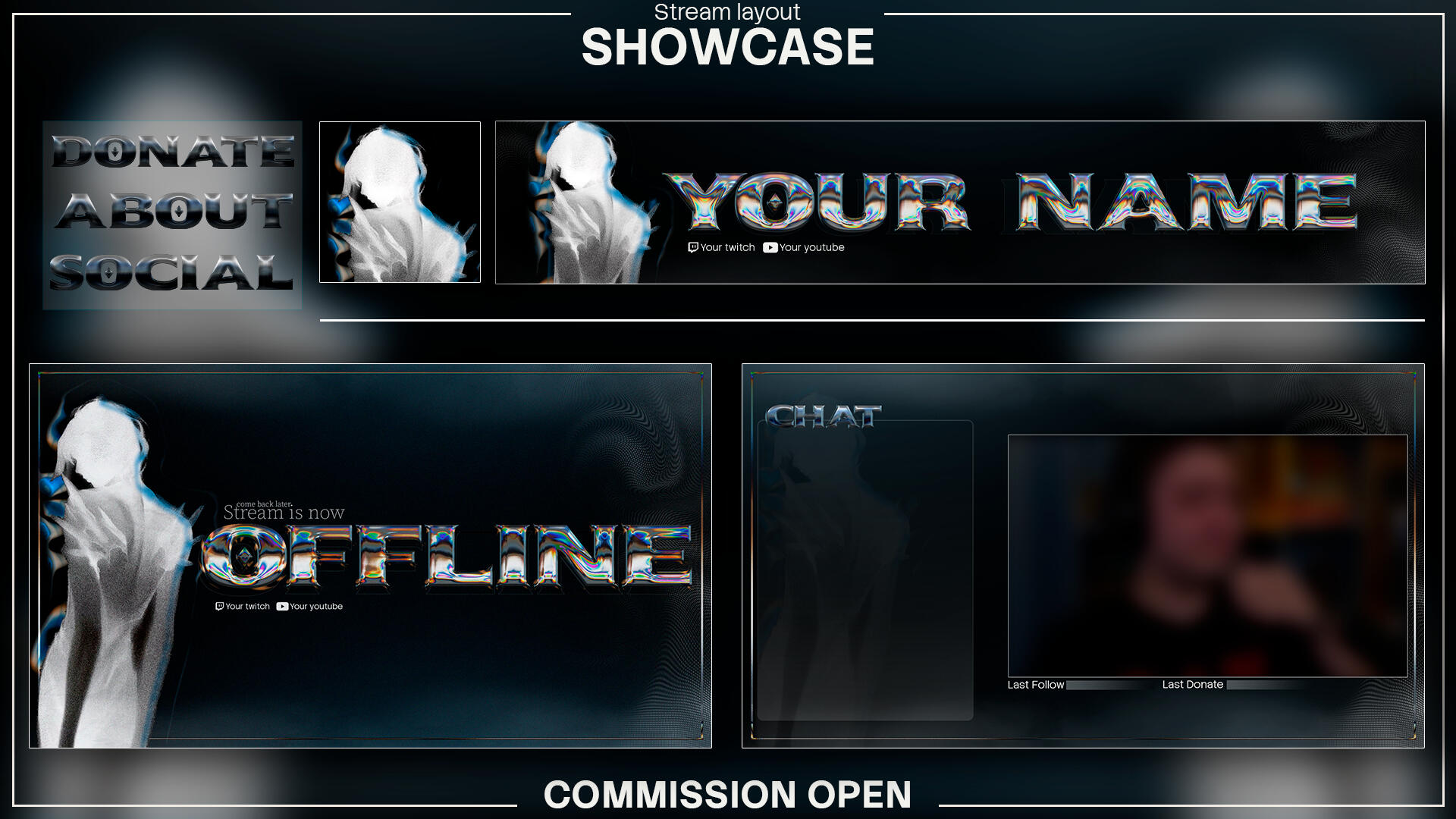 METALLIC LAYOUT PACK